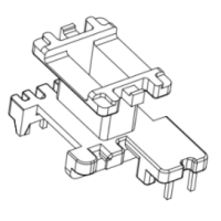 HXB-EI1702 EE17 EE1710加宽安规立式5+2针