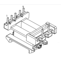 HXB-EI2209-1 EE22 EE2217加宽安规立式5+2针