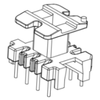 HXB-EI2213 EE22 立式4+4针