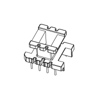 HX-2543 EE25 EE2511加宽立式4+4针