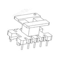 HXB-EI2502-2 EE25 立式5+5针