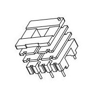 HXW-EI2503 EE25 三槽立式3+3针