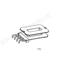 HX-4013B EE40 螃蟹脚弯脚立式4+0针（HX-4013A配套）