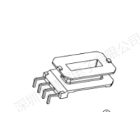 HX-4017B EE40 L脚弯脚立式4+0针（HX-4017A配套）