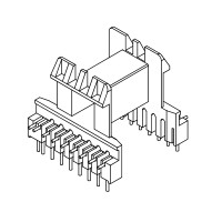 HX-4201 EE42 EE4215七字针弯脚卧式8+9针