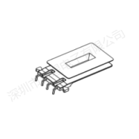 HX-EE4212B EE42 弯脚L脚立式4+0针（HX-4212A配套 ）