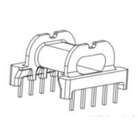 HXB-EPC1705 EPC17直插卧式5+5针