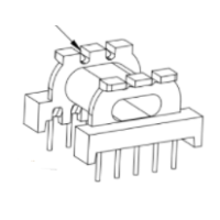 HXB-EPC1706-1 EPC17直插卧式5+5针