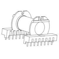 HXB-ER4001 ER40卧式8+8针