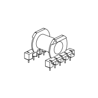 HX-2828 EC28 ER2828七字针L脚卧式5+5针
