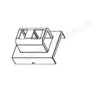 HXX-EC2828-1 EC28 ER2834外壳（配套HXX-EC2828 EC2828-2三件套）