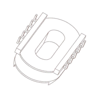 HX-ER3310 EC33 ER3310弯脚L脚立式5+5针
