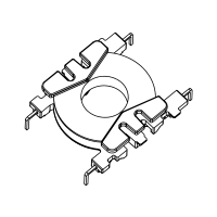 HX-3813 PQ38 弯脚L脚立式2+2针