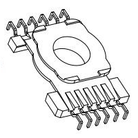 HXW-EQ3828L  EQ38安规螃蟹脚立式6+6针