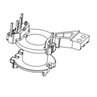 HXB-RM0812 RM8 安规立式4+1针
