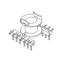 HXP-0809 RM8 七字针L脚立式6+6针