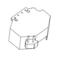 HXB-RM0901 RM10 外壳2+0针