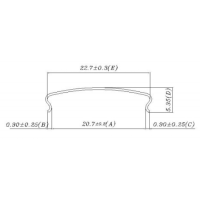 HXS-RM12 RM12 钢夹无针