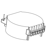 HXB-POT4001A POT40 POT4015 立式6+1针（HXB-POT4001）