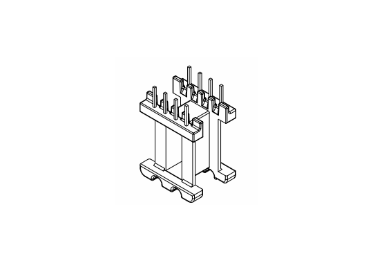 EE-1506-1  EE15卧式4+4PIN图2