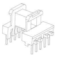 DJ-1625/EE-16卧式(5+5PIN)