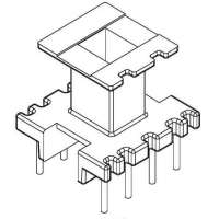 金达成-EI-1604 EI16立式(4+4PIN)针径Φ0.7脚距3.8排距10.2幅宽8.2