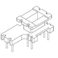 金达成-EI-1401 EI14立式(4+2+2PIN)针径Φ0.6脚距2.5 3.5排距10.0 17.5幅宽4.1