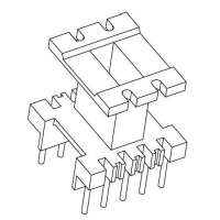 金达成-EI-1301-2 EI13立式(5+5PIN)针径Φ0.6脚距2.5排距9.0幅宽7.9