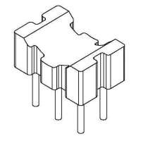 金达成-BASE-032 BASE(3+3PIN)针径Φ0.6脚距3.0排距3.0