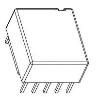 金达成-BASE-020 BASE(5+5PIN)针径□0.5脚距2.5排距12.6