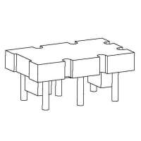金达成-BASE-014 BASE(3+3PIN)针径Φ0.7脚距4.5排距5.0