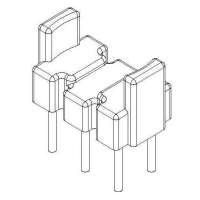 金达成-BASE-006 BASE(3+3PIN)针径Φ0.6脚距3.5排距3.5