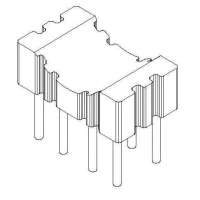 金达成-BASE-002 BASE(4+4PIN)针径Φ0.6脚距3.0 2.5排距4.0
