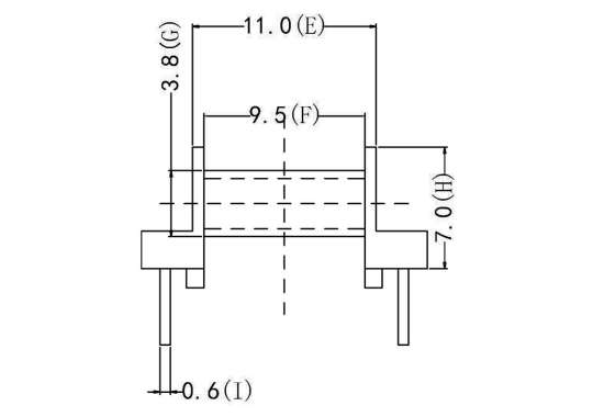 EFD15卧式(4+4PIN)