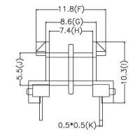 MX-1204-1\EF12.6卧式(5+5PIN)