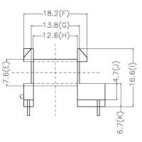 MX-2004-1\EF20卧式(5+5PIN)