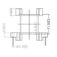 PQ2620-1\PQ2620立式(6+6PIN)