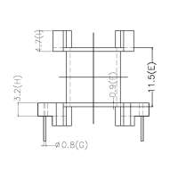 PQ2620-2\PQ2620立式(6+6PIN)