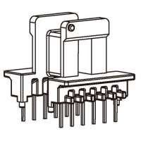 DY-EE-1315 /EE-13卧式(6+6)PIN