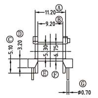 WSL-EE-1904/EE-19卧式(4+4)PIN
