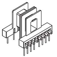 DY-EE-2813/EE-28卧式(5+8)PIN