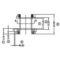 WSL-PQ-2623-2/PQ-26立式(6+0)PIN