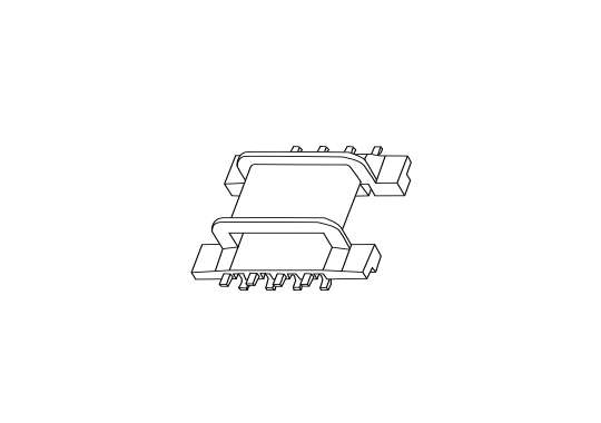 FEY-12.8卧式4+4P SMD