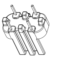 SQ-1216(2+2)PIN 立式10*8
