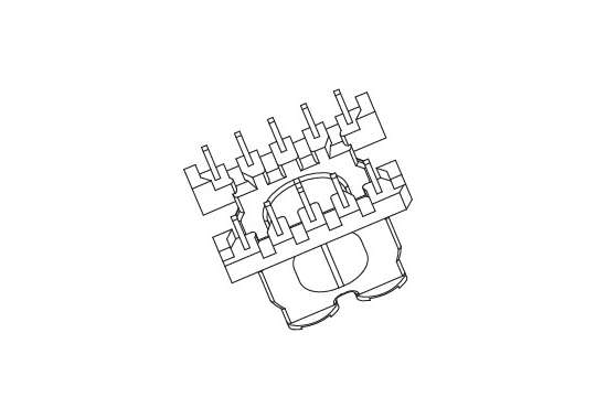 ATQ-1701-1 ATQ-17卧式5+5排距8.6脚距3.2槽宽5.4