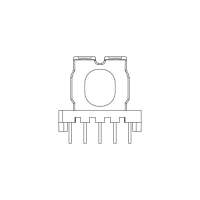 ATQ-1701-2 ATQ17卧式5+5排距8.6脚距3.2槽宽5.4高度16.9