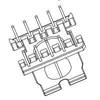 ATQ-1701-3 ATQ17卧式5+5PIN 排距8.6 脚距3.2 幅宽5.4