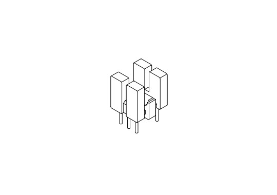 HX-005 磁环底座 3+3针 BASE