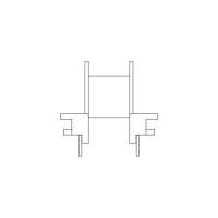 EE-1307 EE13卧式6+6加宽排距11.0脚距2.5