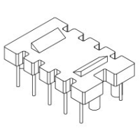 HX-011 磁环底座 5+5针 BASE